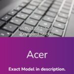 Acer Individual Keyboard Sticker - Refurbishing - Noviply®