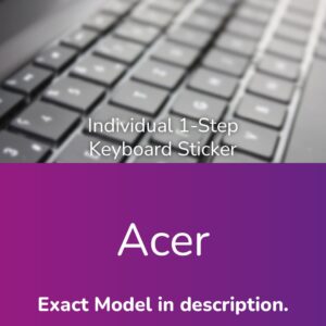 Acer Individual Keyboard Sticker - Refurbishing - Noviply®