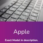 Apple Individual Keyboard Sticker - Refurbishing - Noviply®