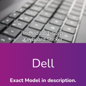 Dell Individual Keyboard Sticker - Refurbishing - Noviply®