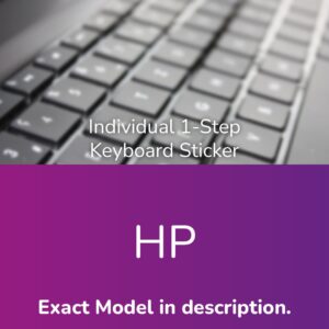 HP Individual Keyboard Sticker - Refurbishing - Noviply®