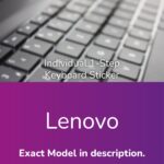 Lenovo Individual Keyboard Sticker - Refurbishing - Noviply®