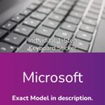 Microsoft Individual Keyboard Sticker - Refurbishing - Noviply®