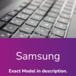Samsung Individual Keyboard Sticker - Refurbishing - Noviply®