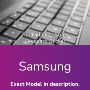 Samsung Individual Keyboard Sticker - Refurbishing - Noviply®