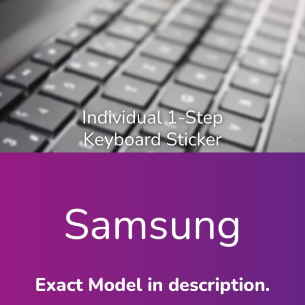 Samsung Individual Keyboard Sticker - Refurbishing - Noviply®
